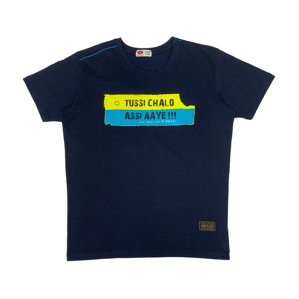 Tussi Chalo Assi Aye-Navy Blue