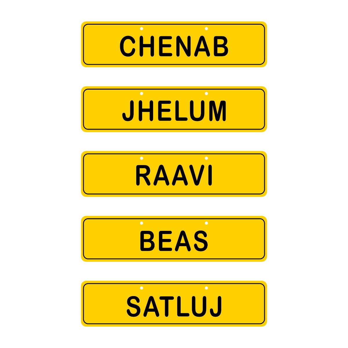 PANJ RIVERS Plate Combo – oneFourSixNine